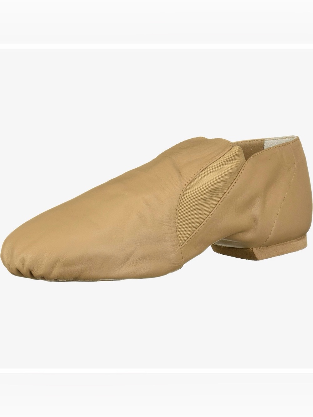 Women’s Slip-On Jazz Shoe in Tan